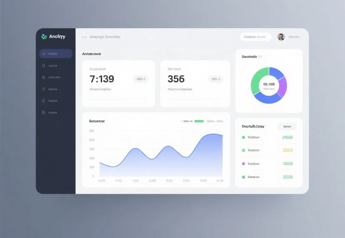 数据面板与走势图示意图